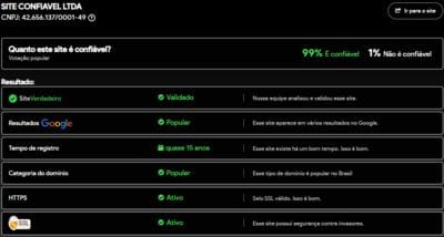 Site verificado e verdadeiro:aa123com